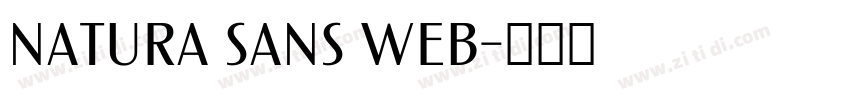 Natura Sans Web字体转换